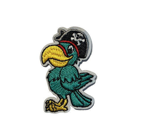 Pirate parrot skull - pirate,